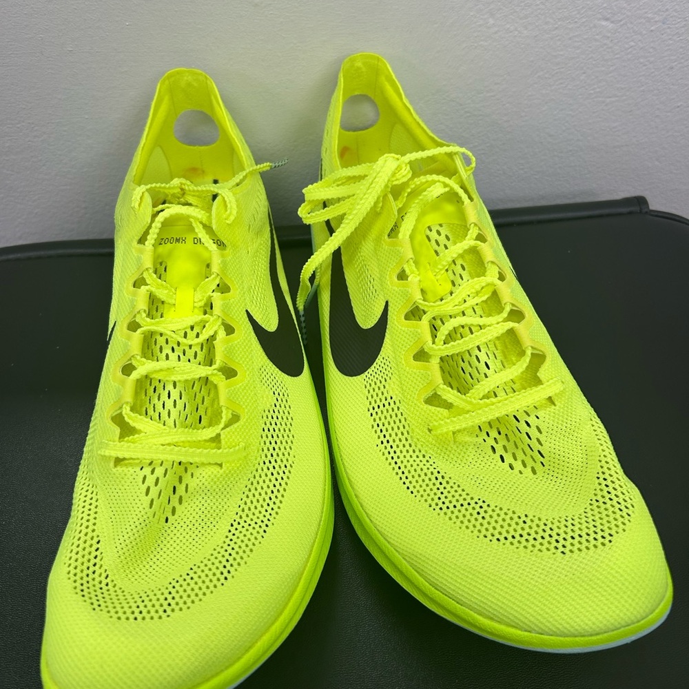 Nike Yellow and Black Athletic Shoes with Breathable Mesh